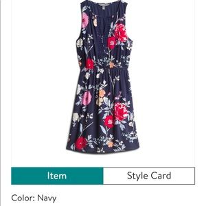 Market & Spruce Bogota Crochet Trim Dress